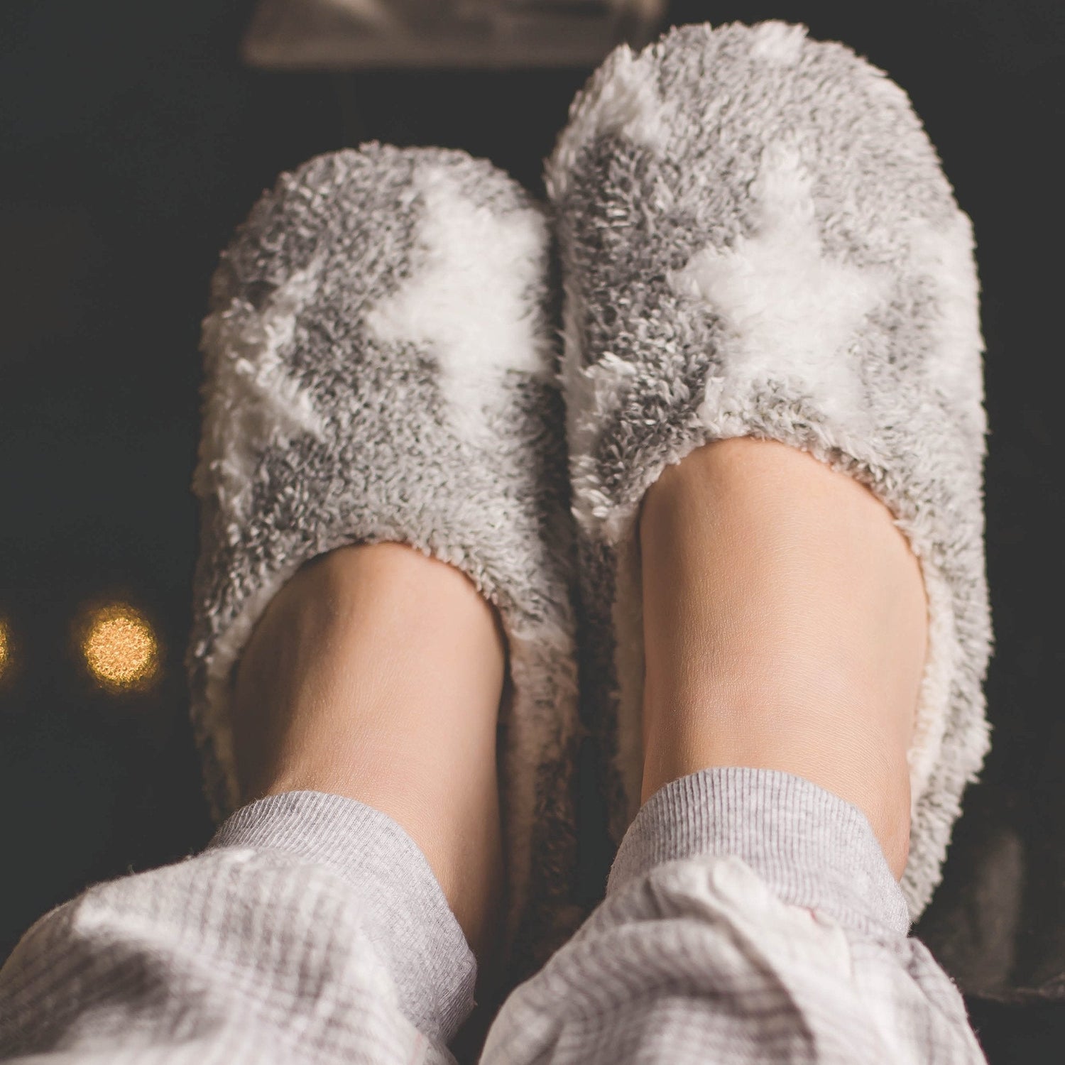 PANTOUFLA Slipper Grey Stars