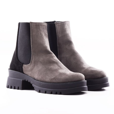 Mr Joe Boot For Women  Faux Leather Grey