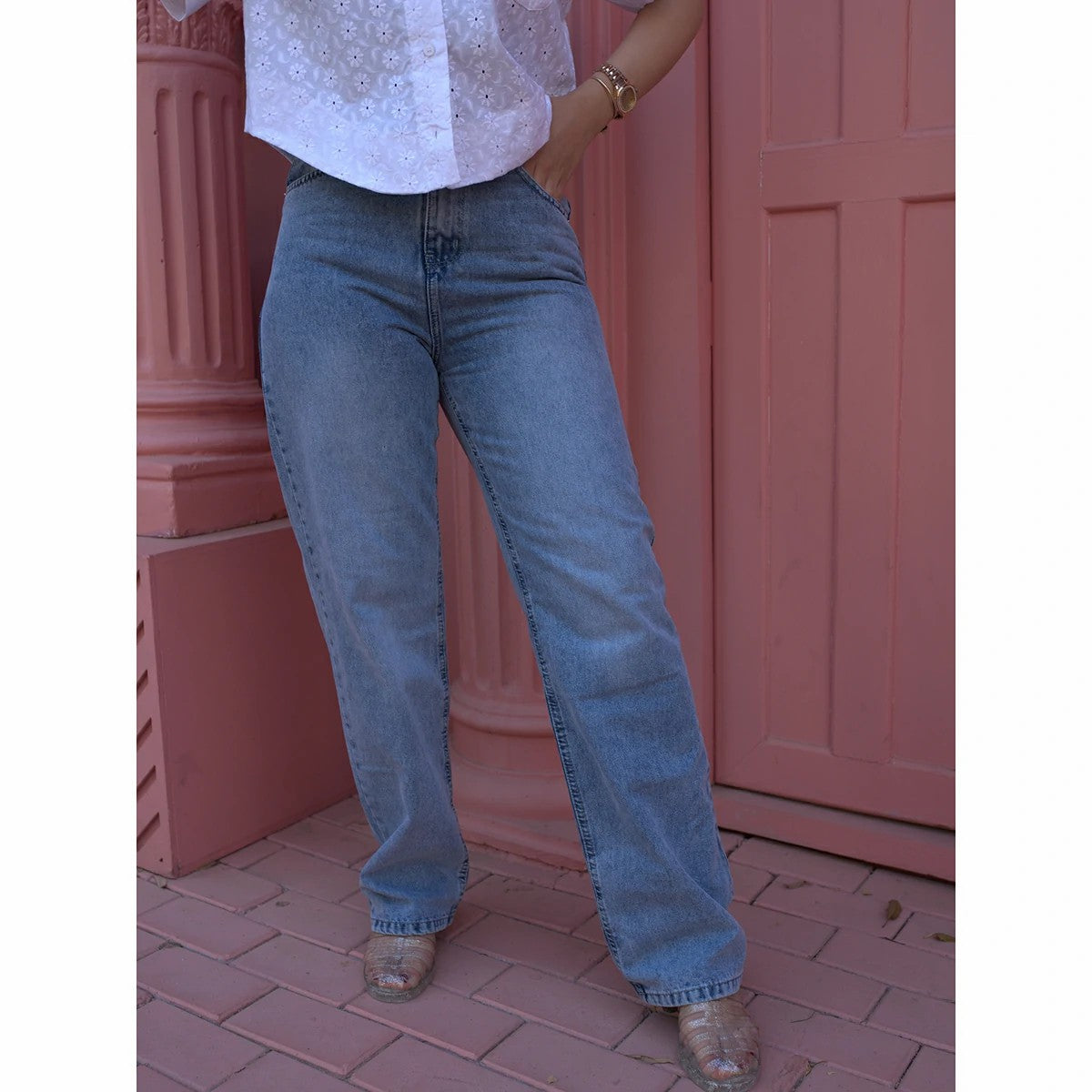 Wideleg jeans