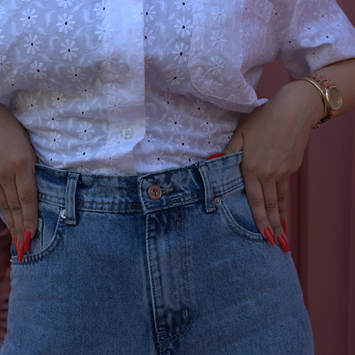 Wideleg jeans