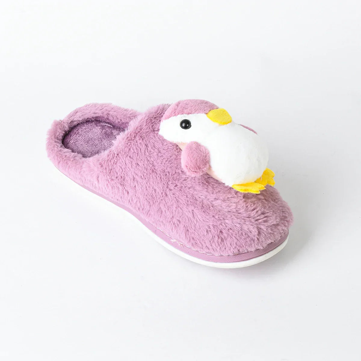 Etmana - Home Fur Warm Foot Flip Flop Slipper For Women