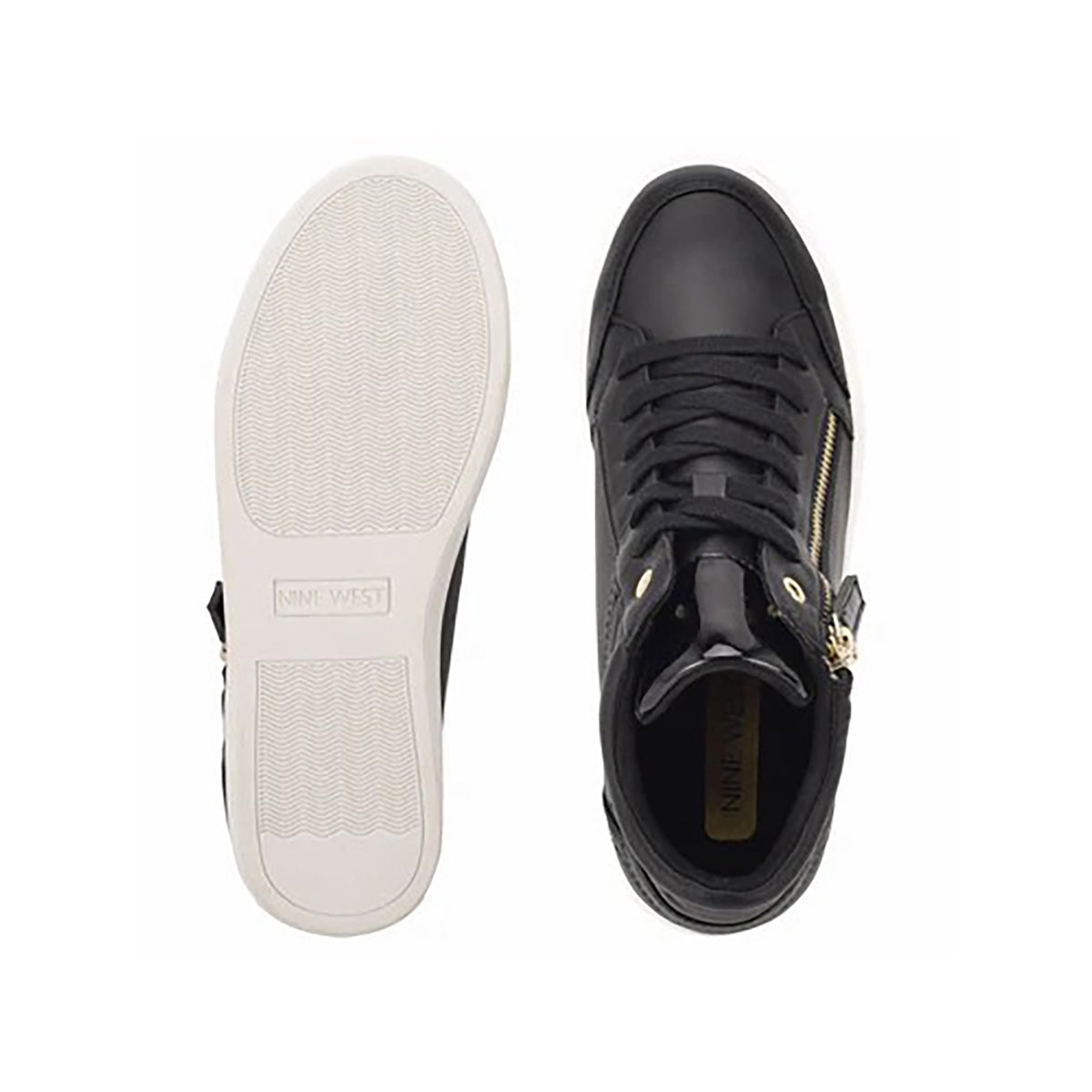 Nine West - Tons High Top Hidden Wedge Sneakers