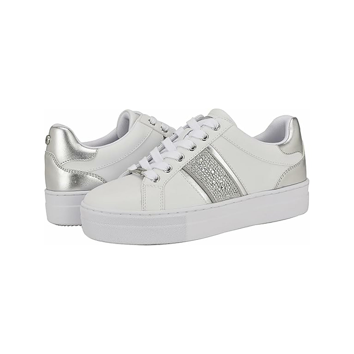 Nine West - Gator Lace Up Platform Sneakers