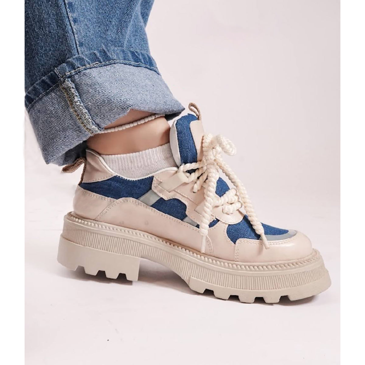 Etmana - Edgy Step Chunky Loafers