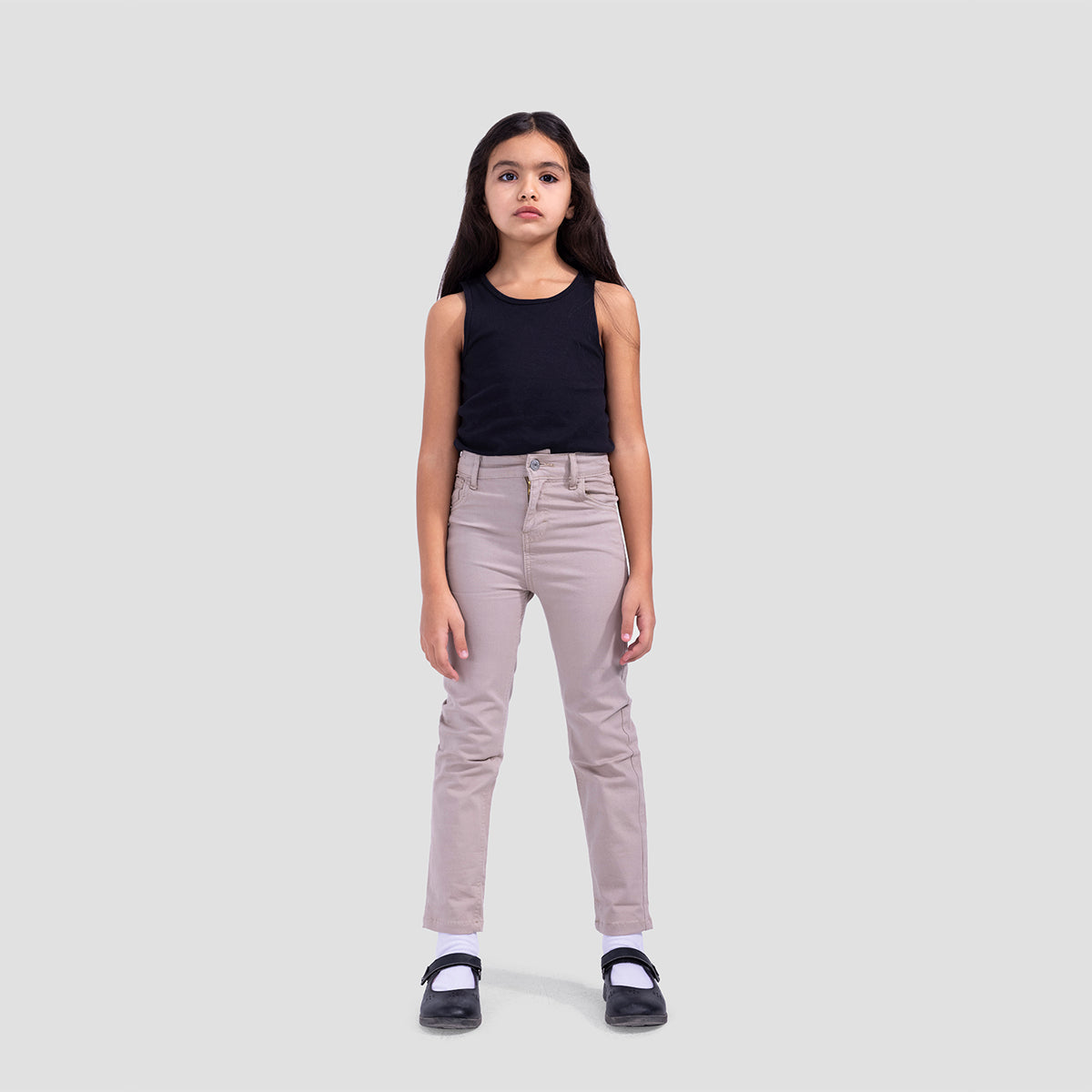 New Gabardine Pants In Beige