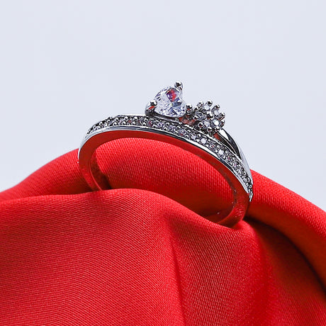 Fluffy - Soiree Zircon Ring Of Women's Accessories