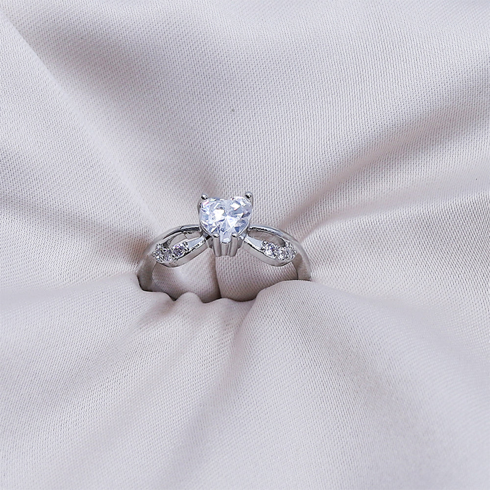 Fluffy - Soiree Zircon Ring Of Women's Accessories