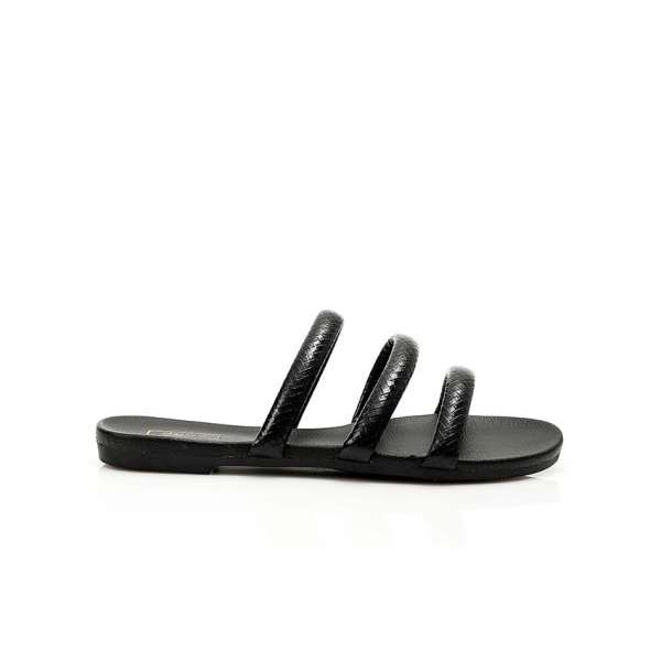 Dejavu - Strapped Flat Slipper