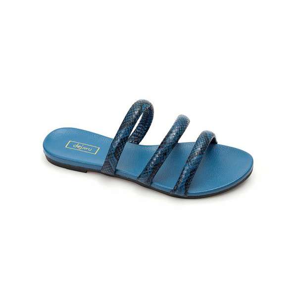 Dejavu - Strapped Flat Slipper