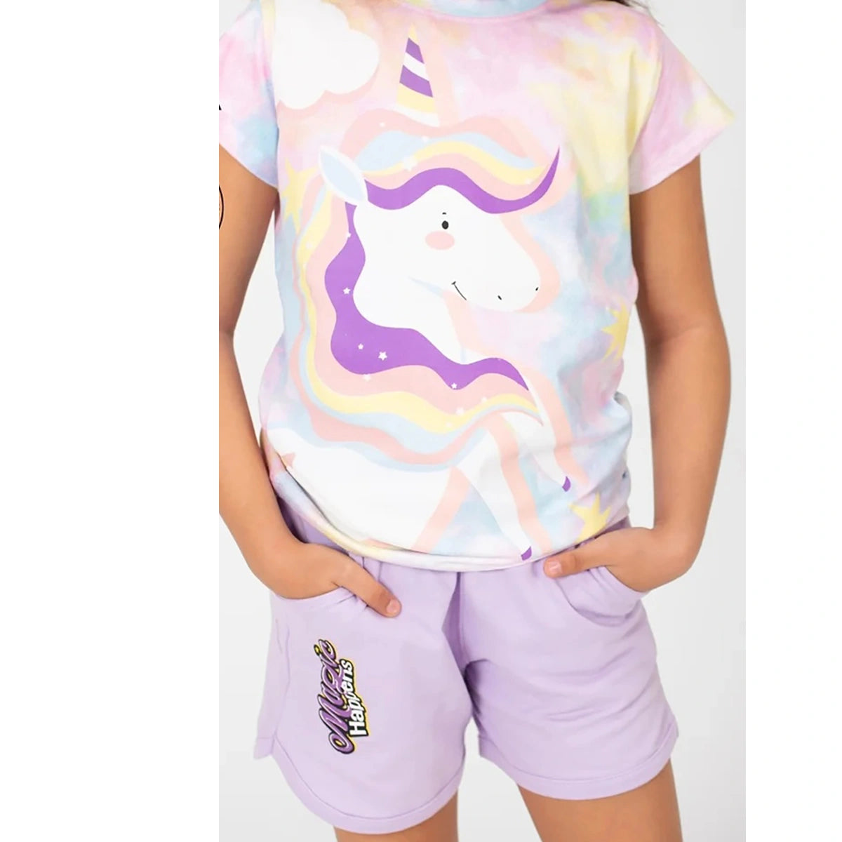 Leo-Moda -kids- summer pajamas-Unicorn-GIRLS