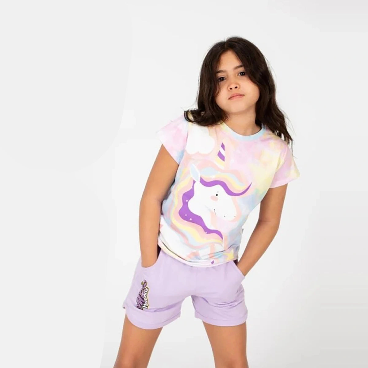 Leo-Moda -kids- summer pajamas-Unicorn-GIRLS