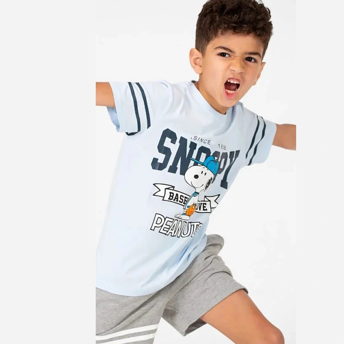 Leo-Moda -kids- summer pajamas-Snoopy-BOYS