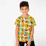 Leo-Moda -kids- summer pajamas-Scooby Doo-BOYS