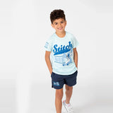 Leo-Moda -kids- summer pajamas-Stitch-BOYS