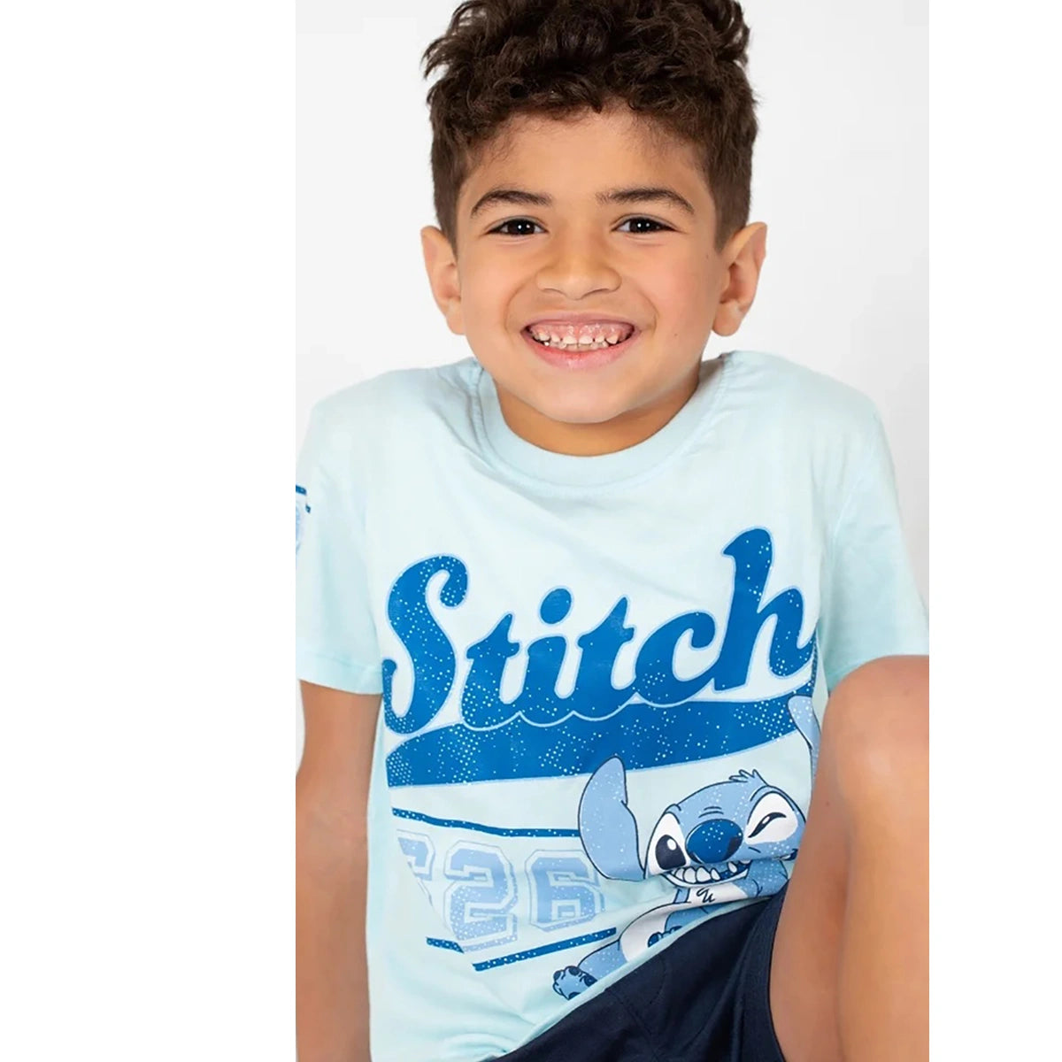 Leo-Moda -kids- summer pajamas-Stitch-BOYS