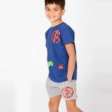 Leo-moda -kids-  summer pajamas-Marvel-boys