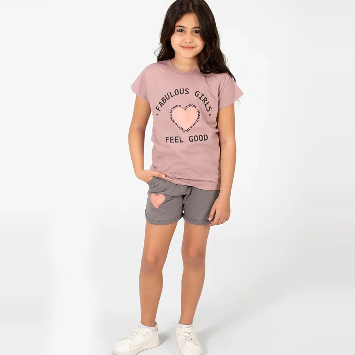 Leo-Moda -kids- summer pajamas-sweet girl-GIRLS