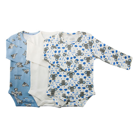 FUTURE FIT - A Pack Of 3 Pieces Slevee Baby UnderWear Cotton 100% MultiColoure