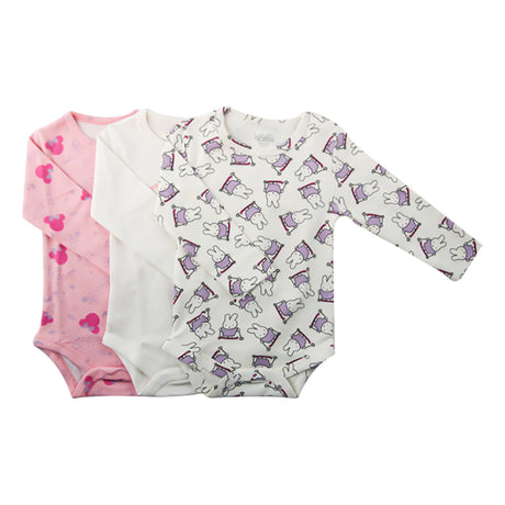FUTURE FIT - A Pack Of 3 Pieces Slevee Baby UnderWear Cotton 100% MultiColoure