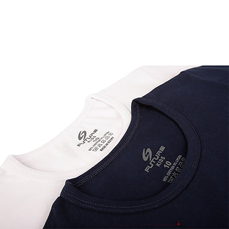 FUTURE FIT - Pack Of 2 Half Slevee UnderShirt MultiColoure For Boys