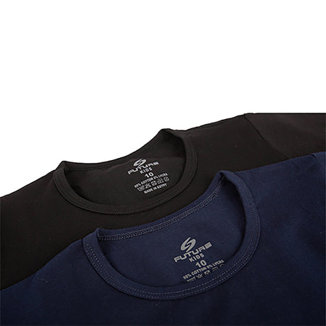 FUTURE FIT - Pack Of 2 Half Slevee UnderShirt MultiColoure For Boys