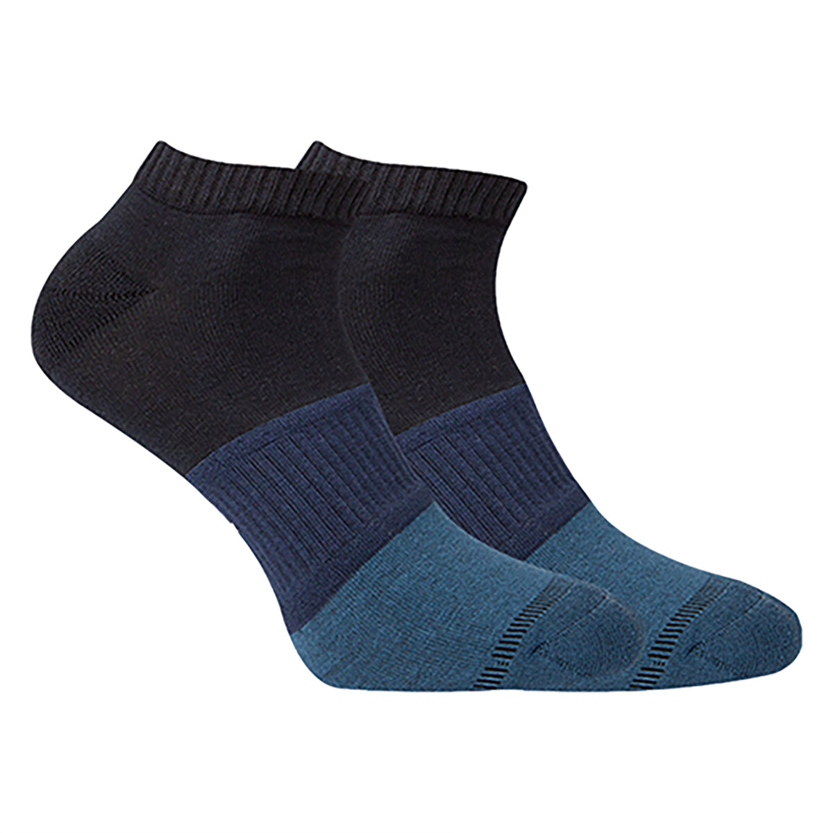 FUTURE FIT - Ankle Plain Socks Liner Heel And Toe MultiColoure For Men