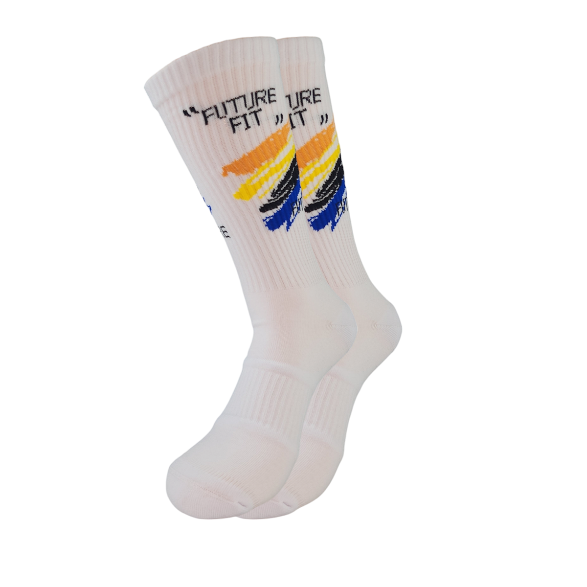 FUTURE FIT - Long Socks Liner Heel and Toe Casual Style MultiColoure