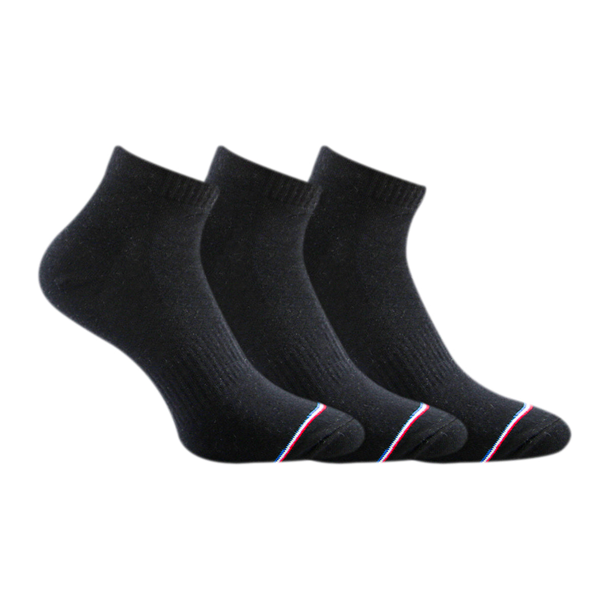 FUTURE FIT - A Pack Of 3 Pieces Plain Short Socks For Men