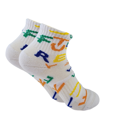 FUTURE FIT - Short Socks Liner Heel and Toe Casual Style MultiColoure