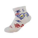 FUTURE FIT - Short Socks Liner Heel and Toe Casual Style MultiColoure