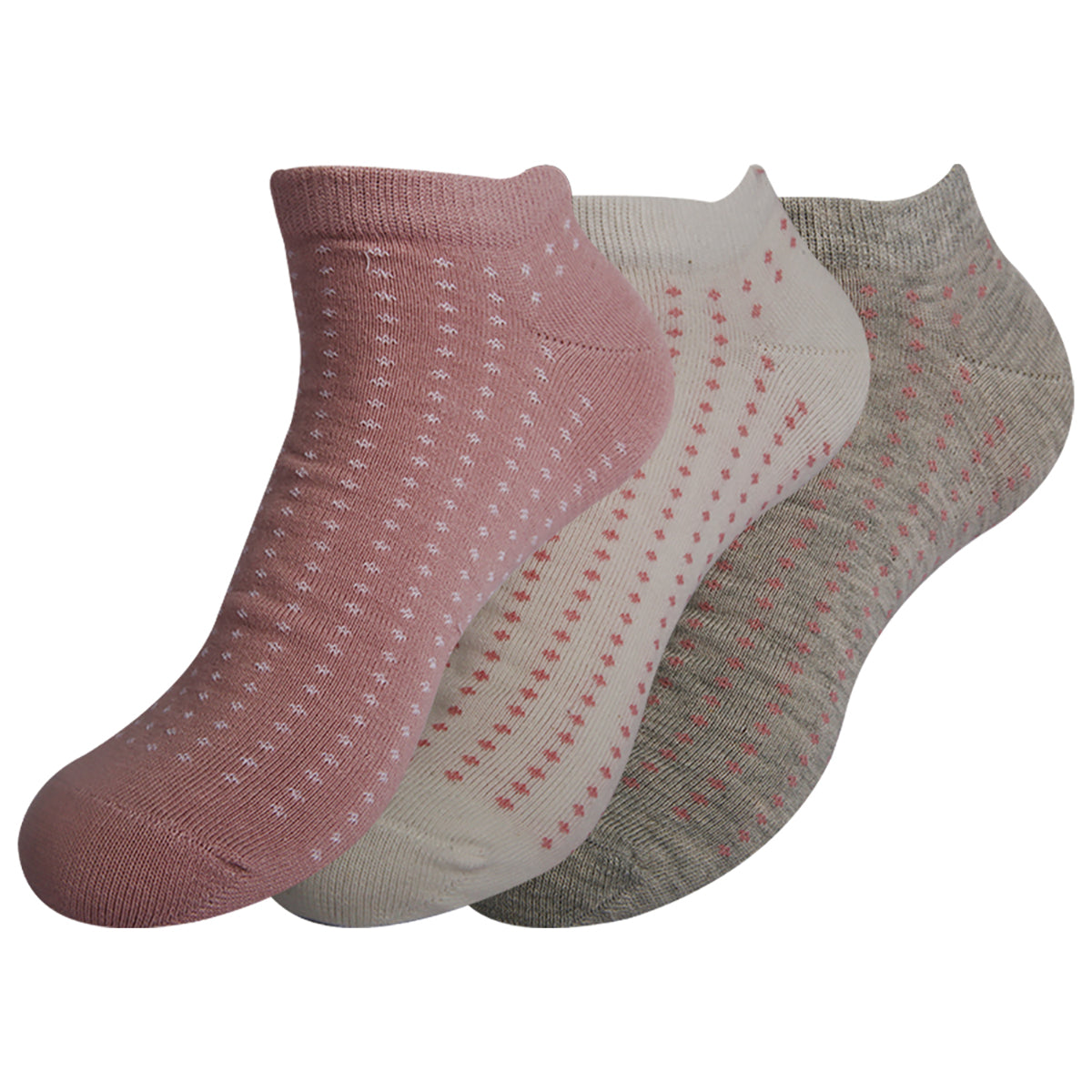 FUTURE FIT - A Pack of 3 Pieces Women Ankle socks MultiColoure