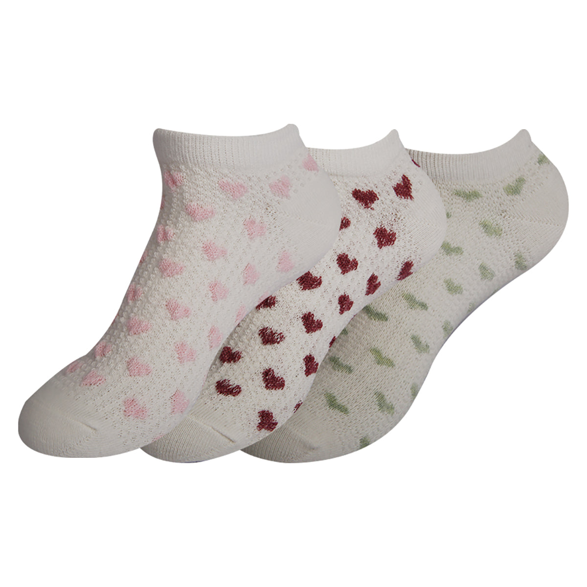 FUTURE FIT - A Pack of 3 Pieces Women Ankle socks MultiColoure