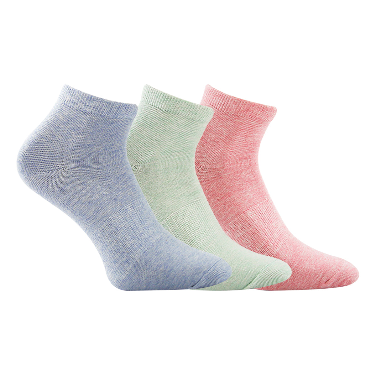 FUTURE FIT - A Pack Of 3 Pieces Plain Short Socks MultiColoure