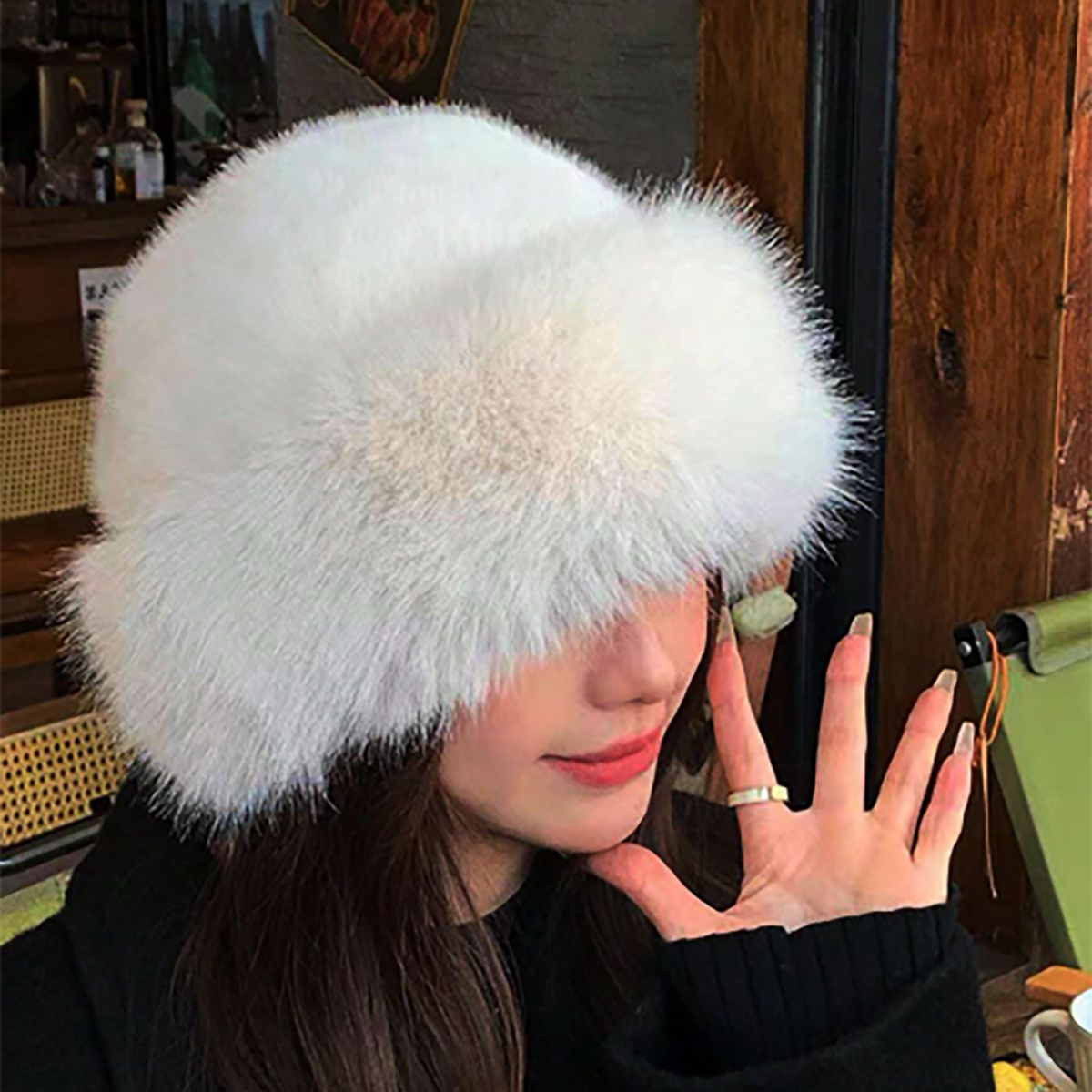 R-Shein ‚Äì Women's Fur Winter Hat