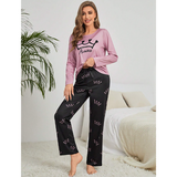 SHEIN- طقم بيجامة / طقم بيجامة بطبعة تاج